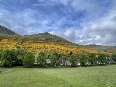 The Ochils from Alva Photo of The Ochil Hills