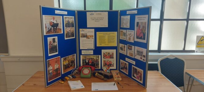 Photo of CACH Display Stand at our Open Day